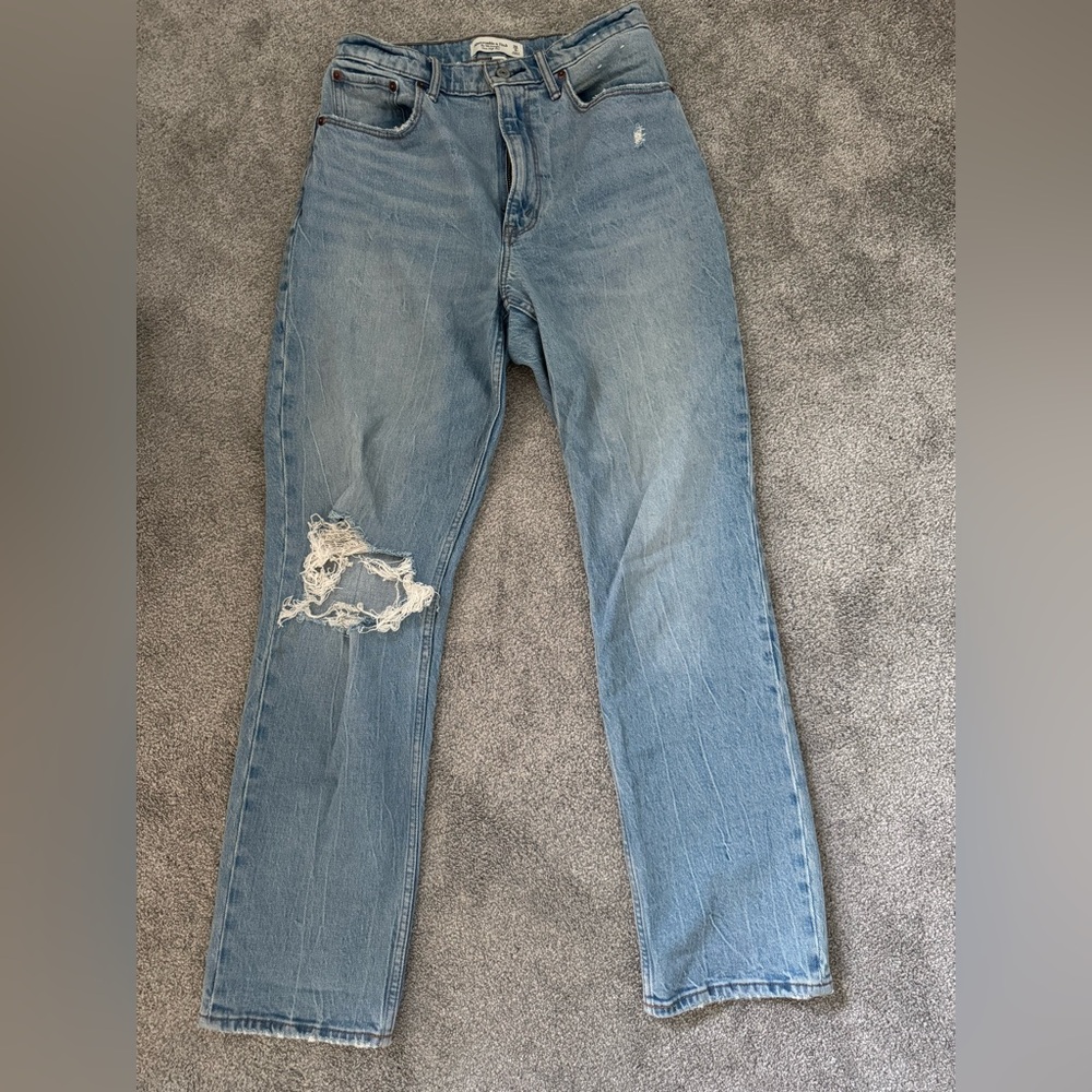 Abercrombie Curve Love 90s Denim Medium Wash 6R